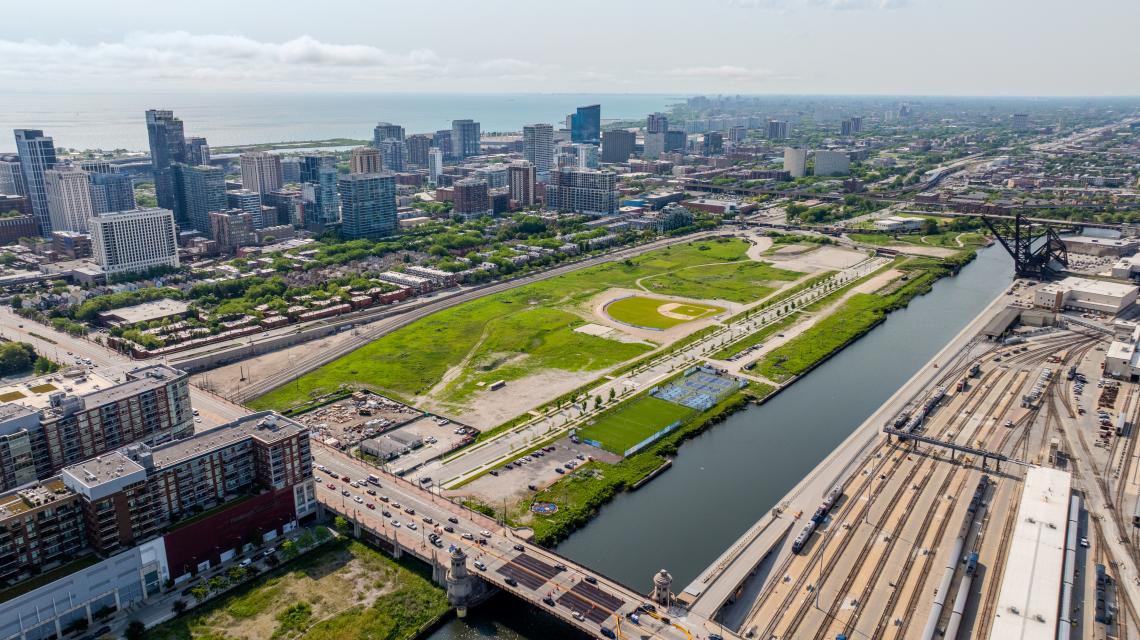 Chicago Fire announces plans for soccer stadium at the 78